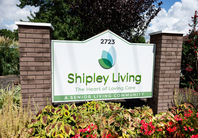 shipley living entry way sign